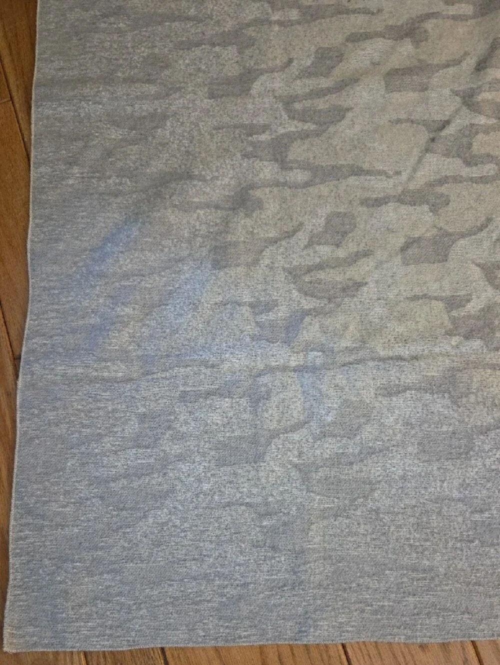 Anthropologie Cozy Camouflage Throw Blanket
